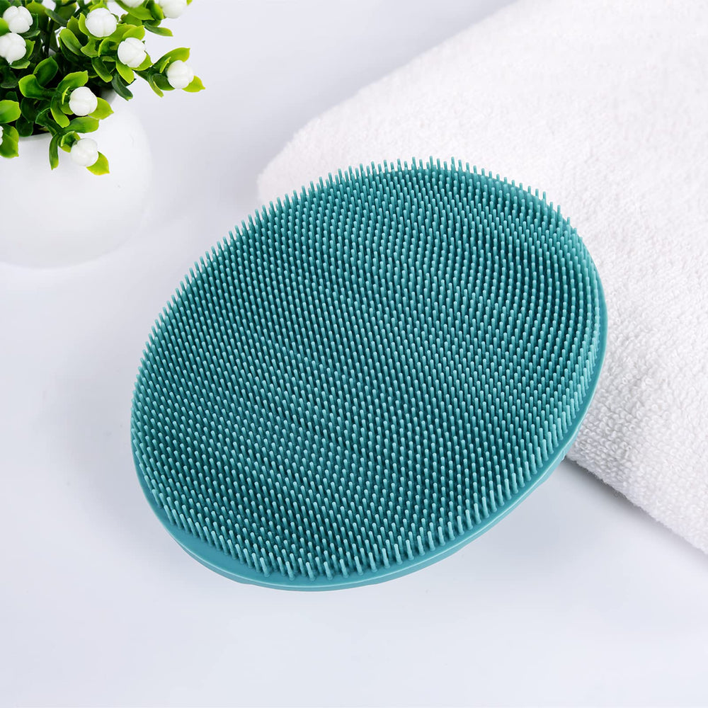 INNERNEED cepillo cuerpo silicona exfoliación suave para poros limpios.