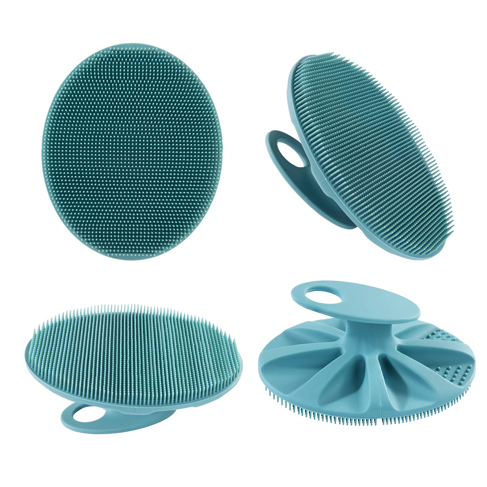 INNERNEED cepillo corporal silicona higiénico para piel sensible.