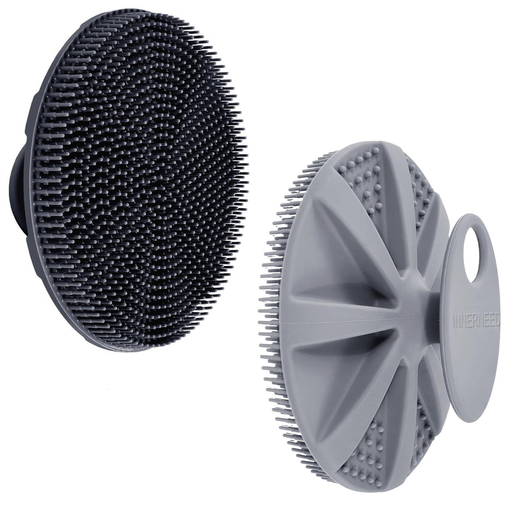 INNERNEED cepillo de ducha de silicona de grado alimentario para higiene superior
