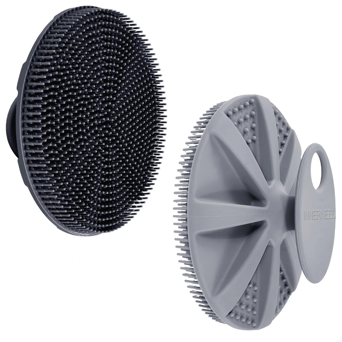 INNERNEED cepillo de ducha de silicona de grado alimentario para higiene superior
