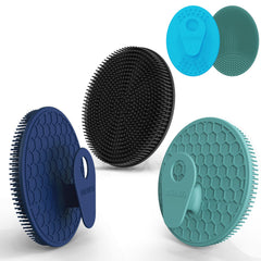 INNERNEED food-grade silicone body scrubber with soft bristles for gentle cleansing