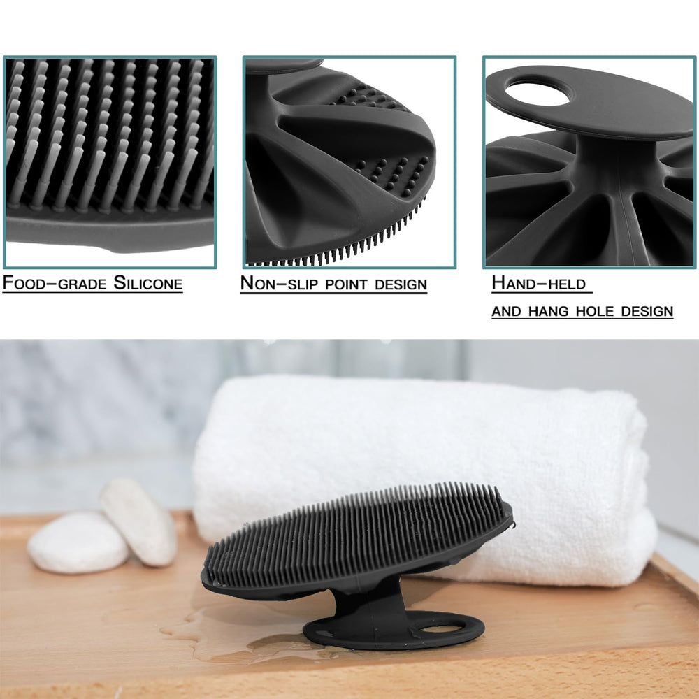 INNERNEED non-slip hand grip keeps control during cleansing sessions.