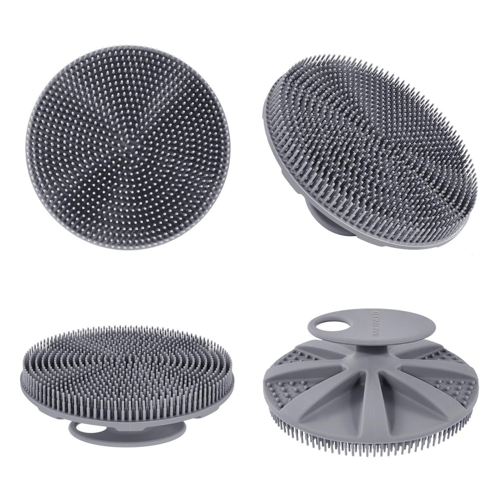 INNERNEED pack-of-4 shower scrubbers provides a value-packed cleansing tool set.