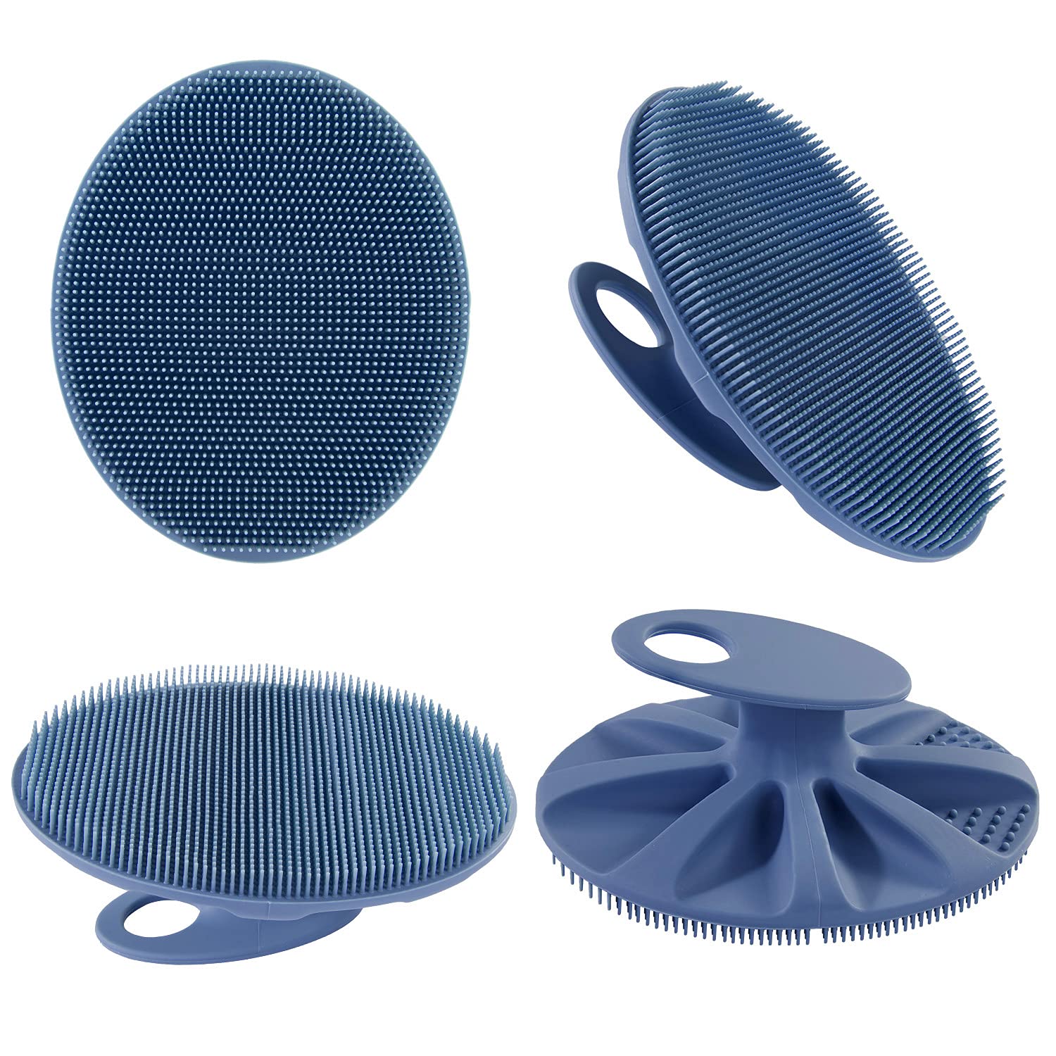 INNERNEED massage-friendly silicone brush offers relaxing massage and better circulation.