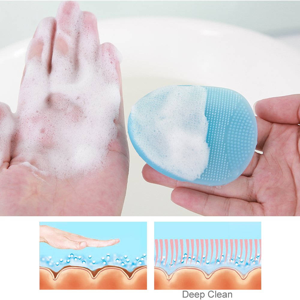 INNERNEED deep-clean pores with short fine bristles for thorough yet mild cleansing.