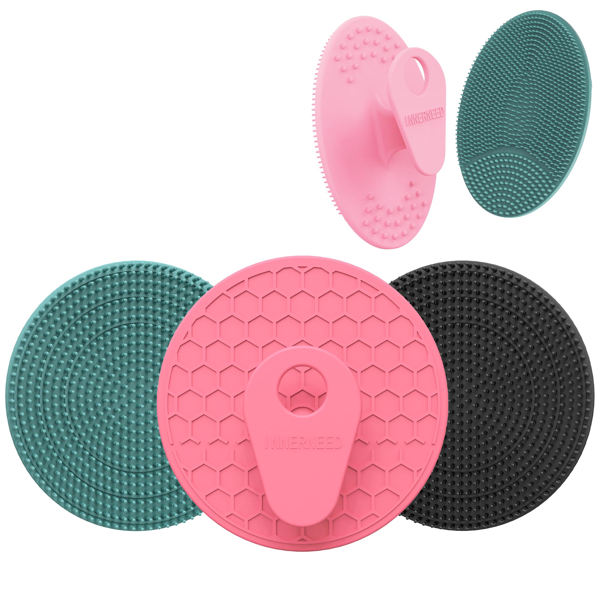 Innerneed silicone body scrubber travel pack ideal for gym or trips.