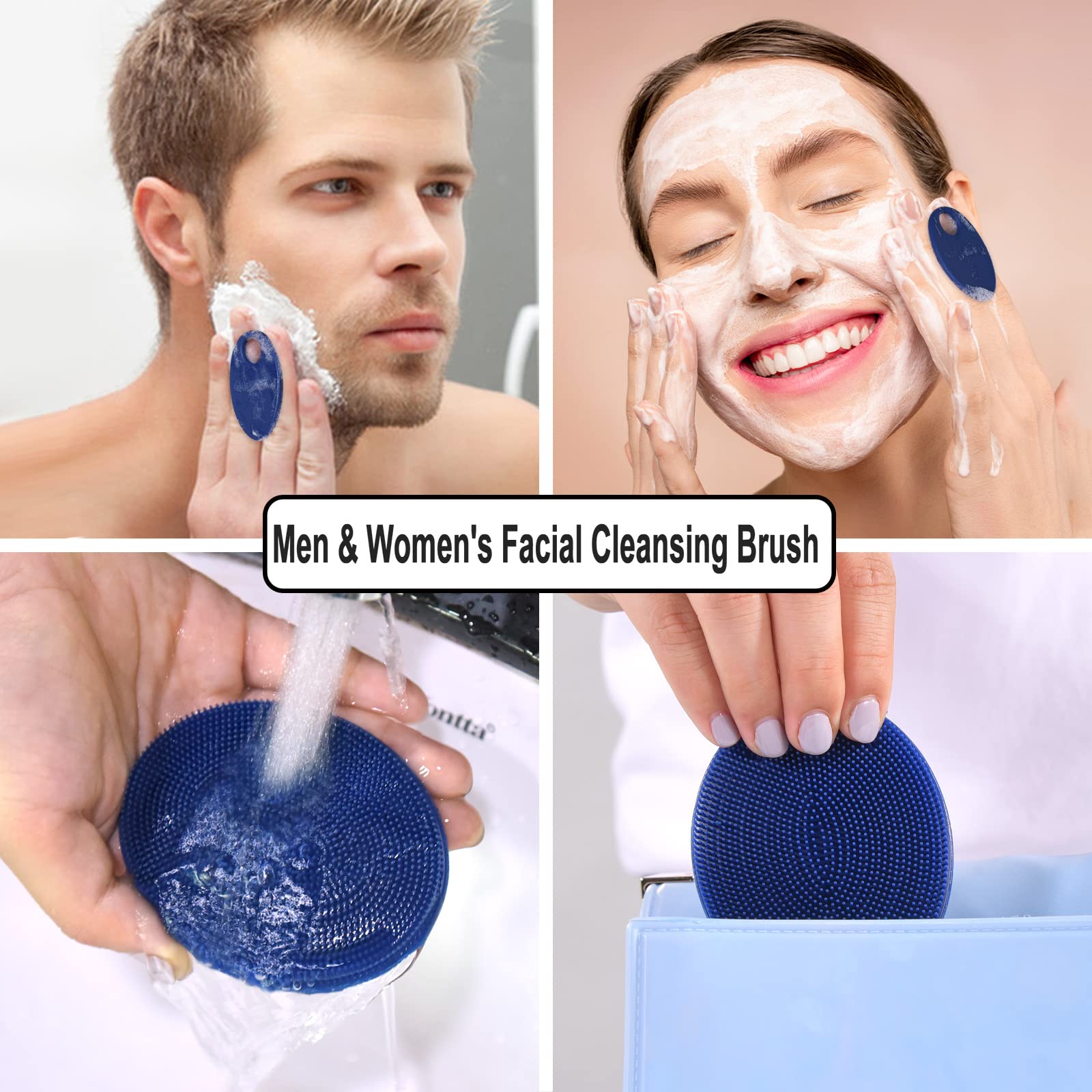 INNERNEED brush focusing on pores helps gentle unclogging and smoother texture.