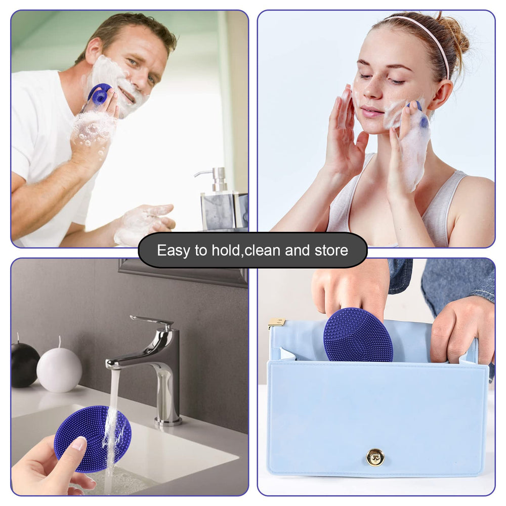 INNERNEED silicone face scrubber deep clean pores for clearer skin.