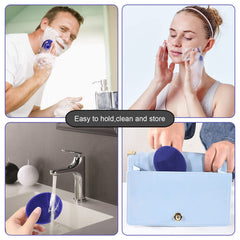 INNERNEED silicone face scrubber deep clean pores for clearer skin.