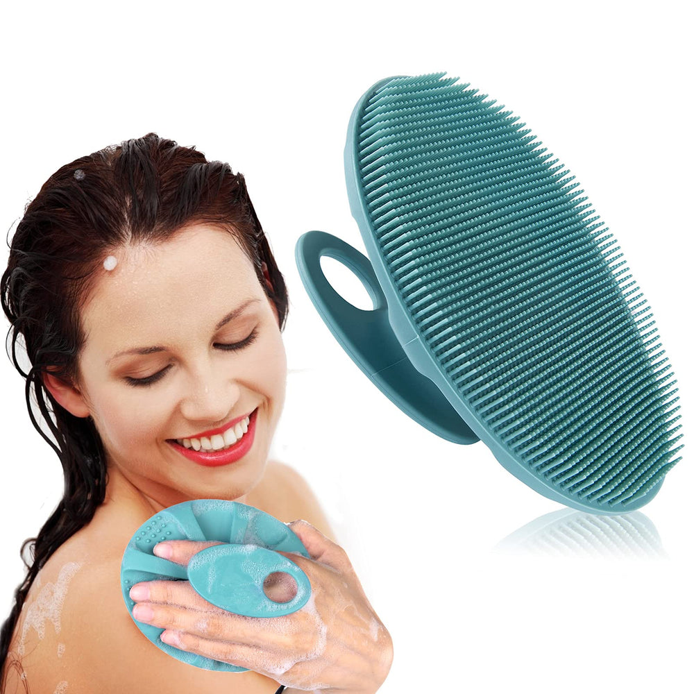 INNERNEED soft silicone body brush for gentle cleansing and hygienic daily use.