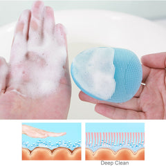 INNERNEED soft silicone bristles help deep-clean pores