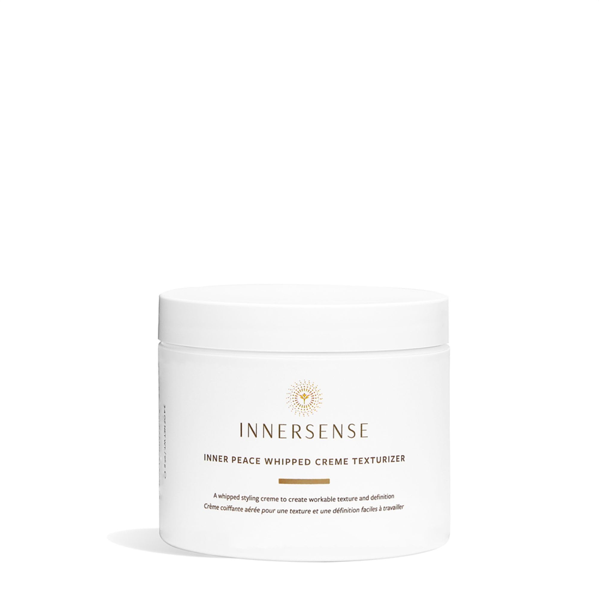 INNERSENSE Crema Texturizante Inner Peace en bote, definición suave para el peinado.