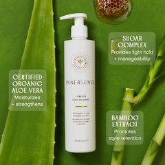 Bamboo ingredients on label highlight natural nourishment in Curl Memory Gel