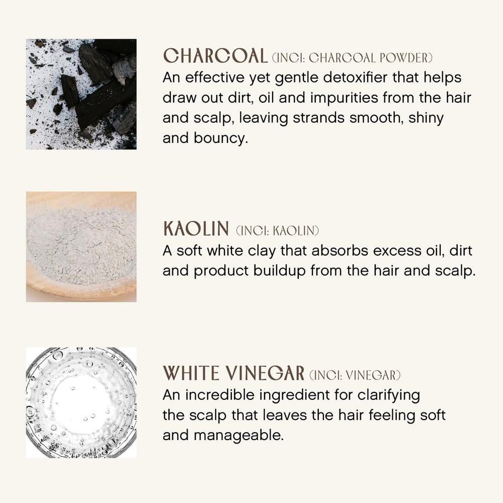 INNERSENSE Organic Detox scalp closeup with vinegar clarifying action for softness