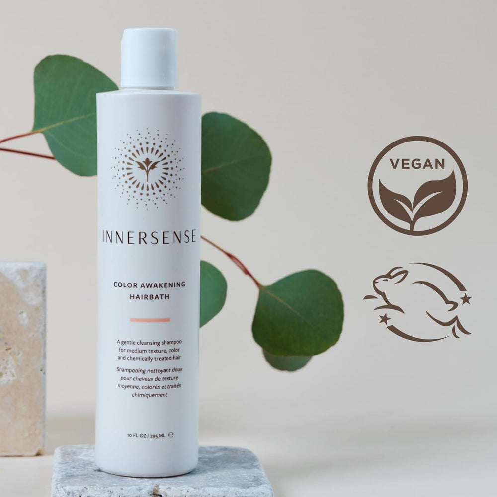 INNERSENSE Duo Pack front view showcases a clean, color-conscious haircare routine.