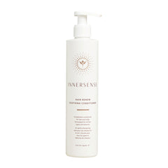 INNERSENSE Hair Renew Soothing Conditioner bottle pour, easy application and hydration for hair.