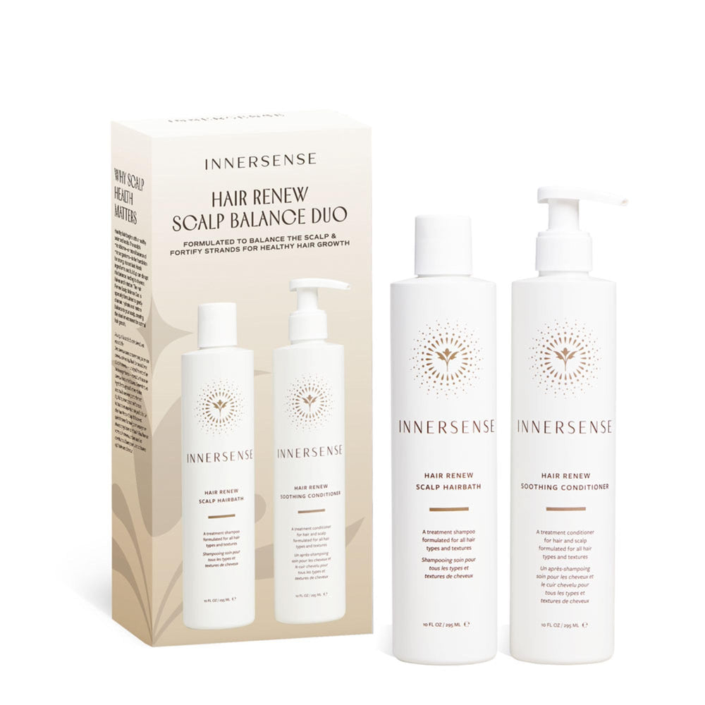 INNERSENSE Hairbath bottle pour for a soothing scalp cleanse