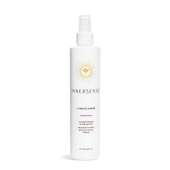 INNERSENSE I Create Finish Spray bottle close-up delivering natural finish and shine.