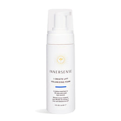 INNERSENSE I Create Lift Foam bottle front showcases clean packaging and lift-focused styling