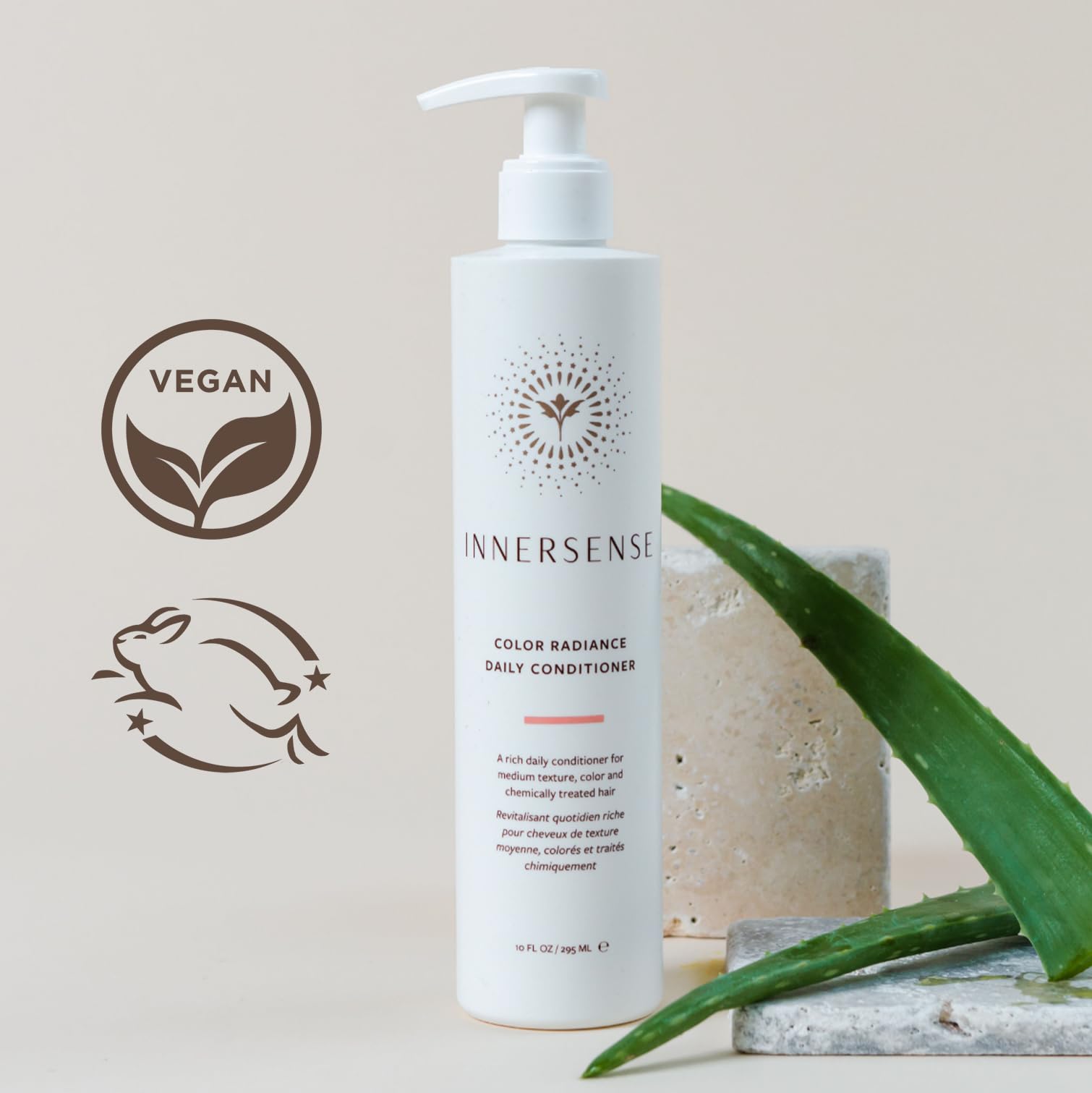 INNERSENSE rice bran oil ingredient supports conditioning and strength