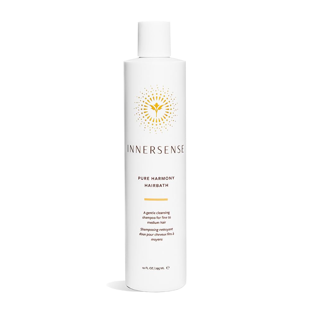 INNERSENSE Natural Pure Harmony Hairbath Shampoo bottle front for gentle cleansing.