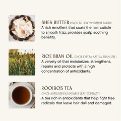 Smooth, frizz-free look achieved with INNERSENSE smoothing styling cream.