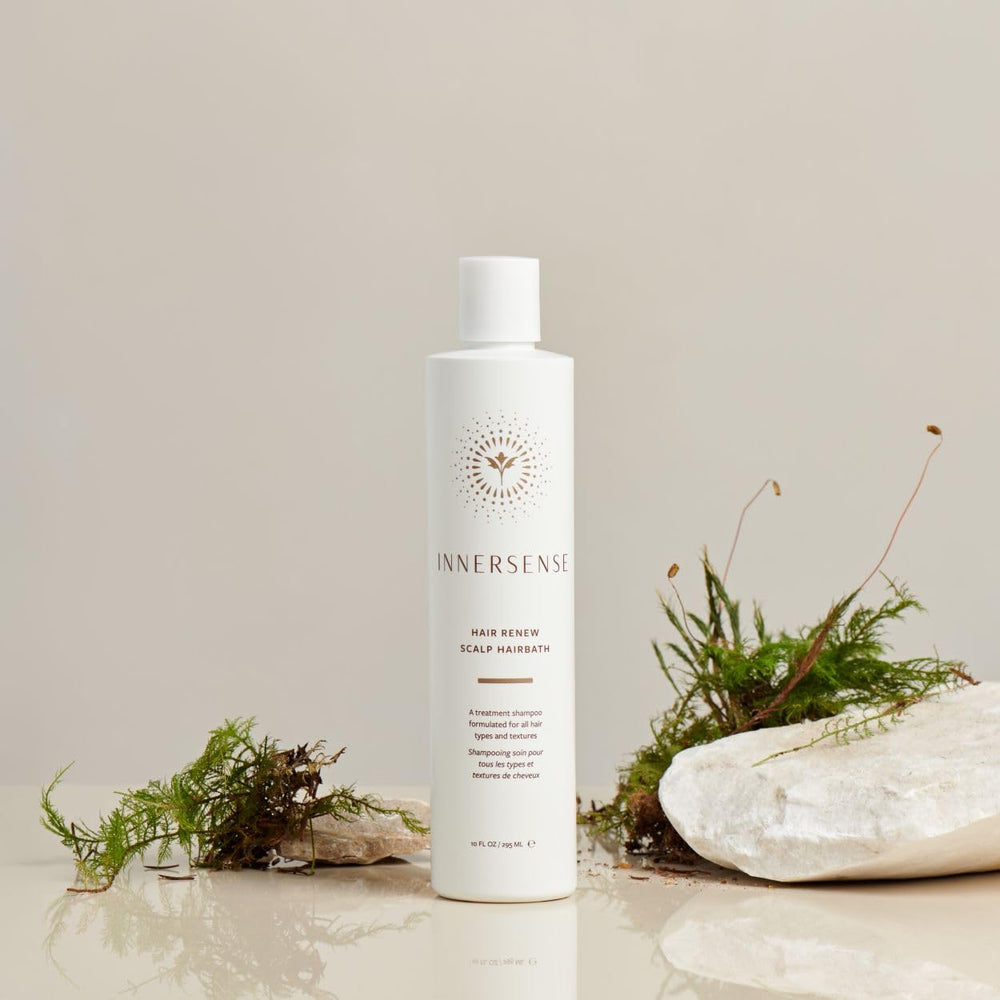 Packaging from INNERSENSE emphasizes ethical sourcing and vegan beauty.