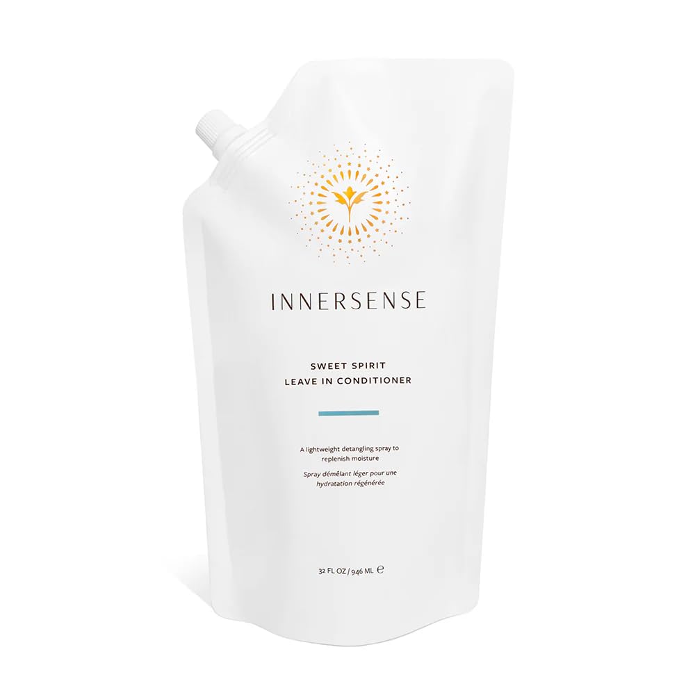 INNERSENSE Sweet Spirit Leave-In bottle pour supports detangling and light moisture