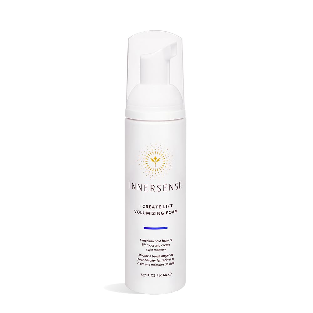 INNERSENSE espuma voluminizante en botella para volumen natural.