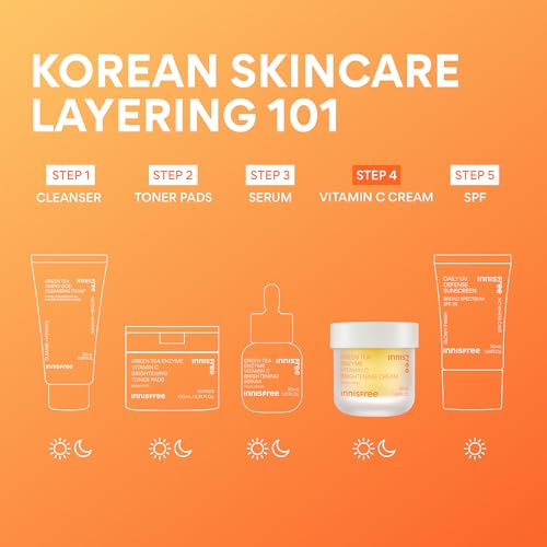 innisfree crema iluminadora vitamina C reduce manchas para tono parejo