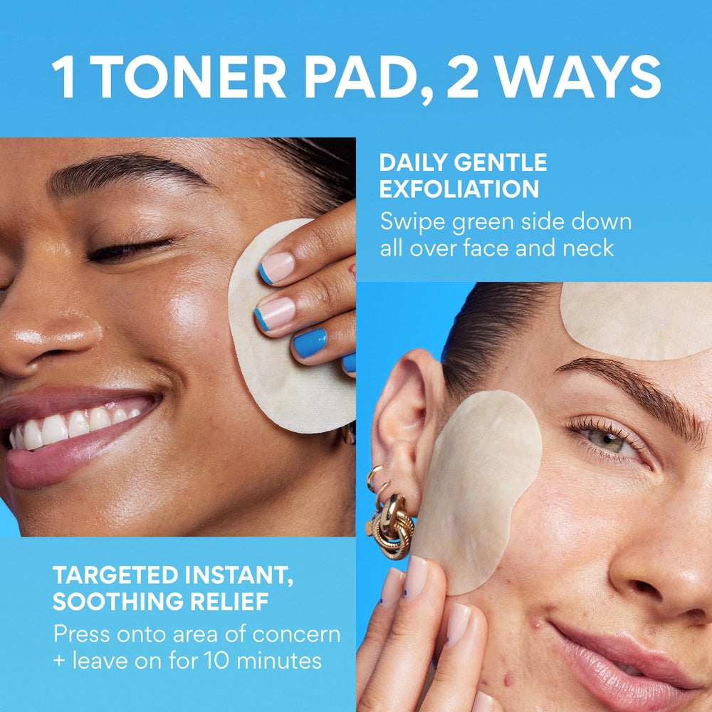 innisfree Daily Gentle Retinol Salicylic Toner Pads 10-minute soothing treatment on targeted areas.