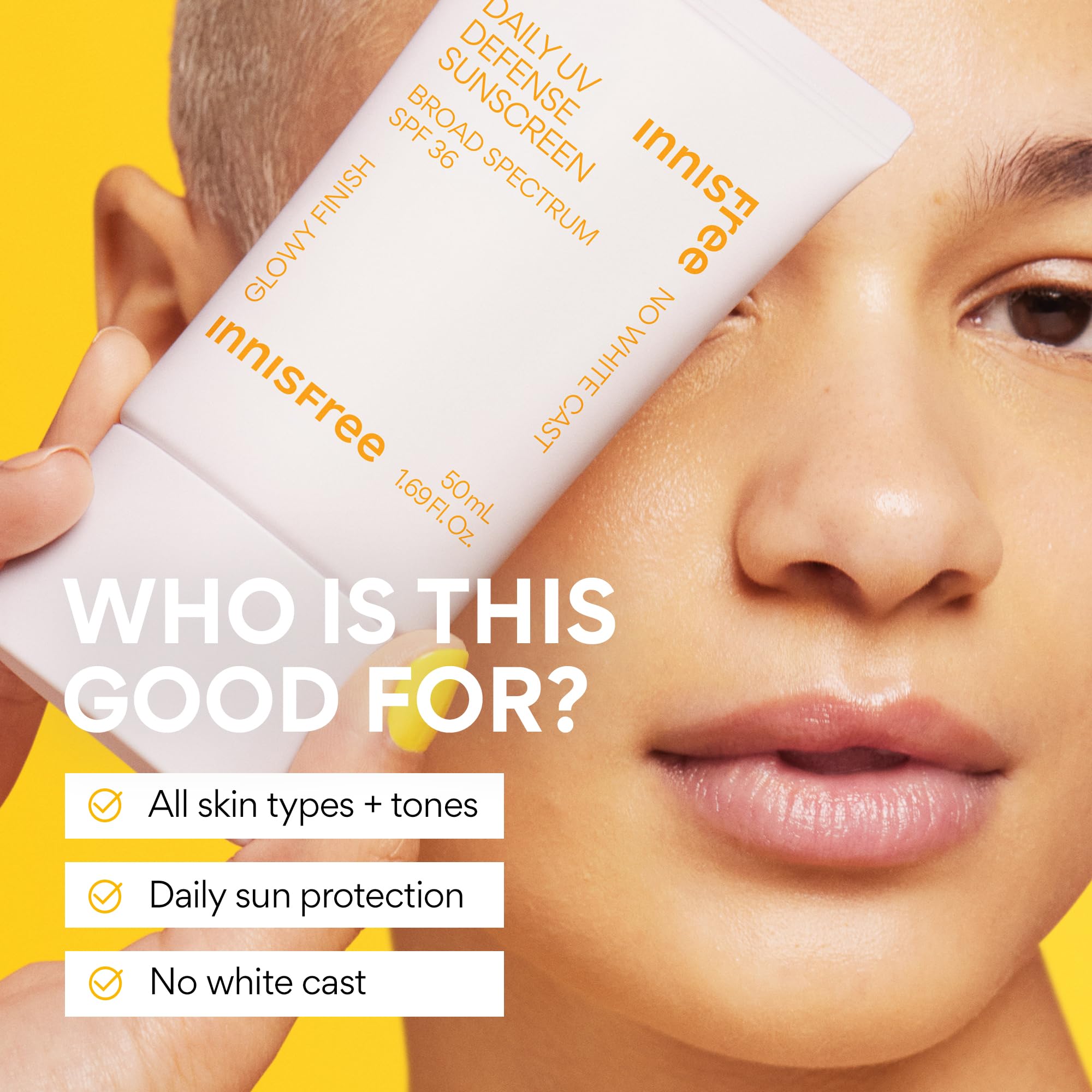 Under makeup use case shows smooth, non-greasy wear.