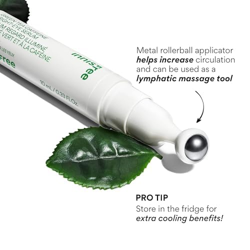 Innisfree formula shown as fragrance-free and dermatologist-tested.