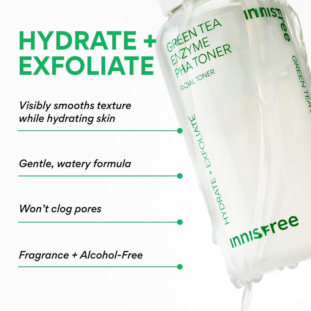 innisfree green tea cream application seals moisture for all-day comfort