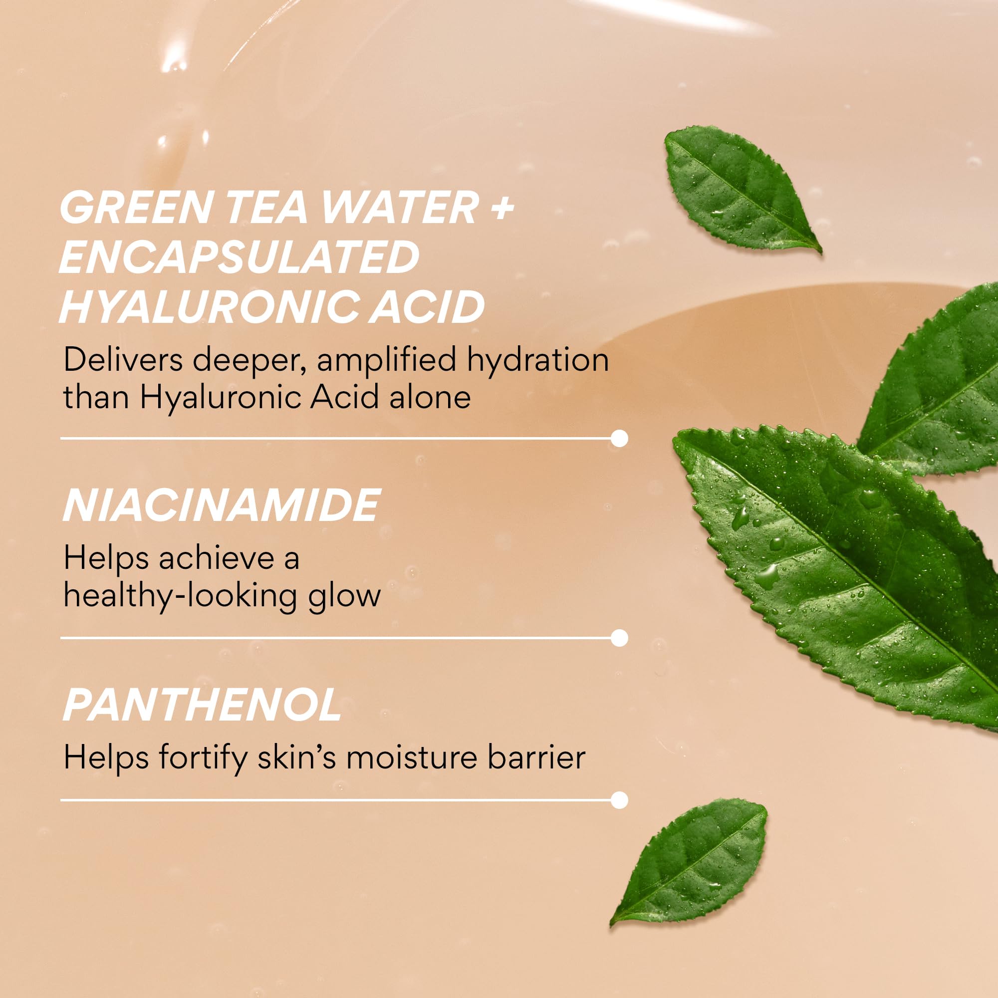 Ingredient panel highlighting panthenol in Innisfree serum