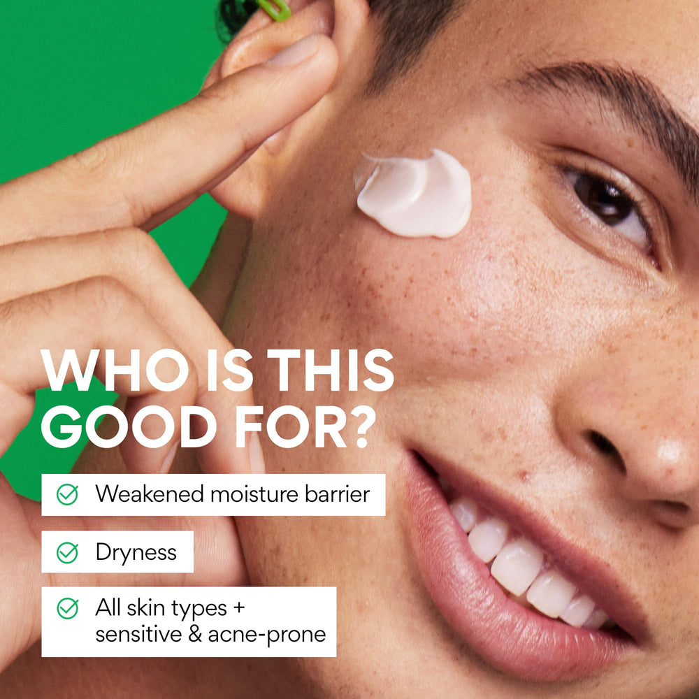 Innisfree product application texture on skin shows smooth, non-greasy finish.