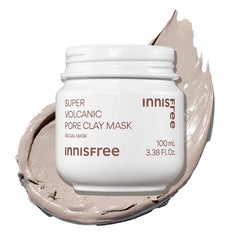 Innisfree Super Volcanic Clay Mask detoxes pores for clearer skin.
