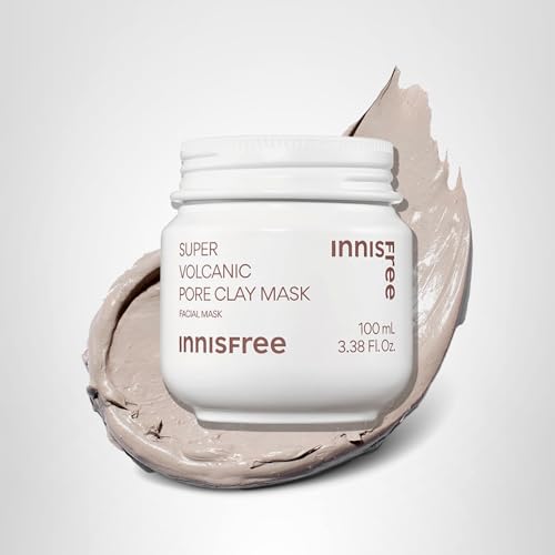 Innisfree Super Volcanic Clay Mask uses volcanic clusters to purify pores.