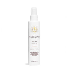 INNERSENSE prep spray bottle front ready for styling with added body
