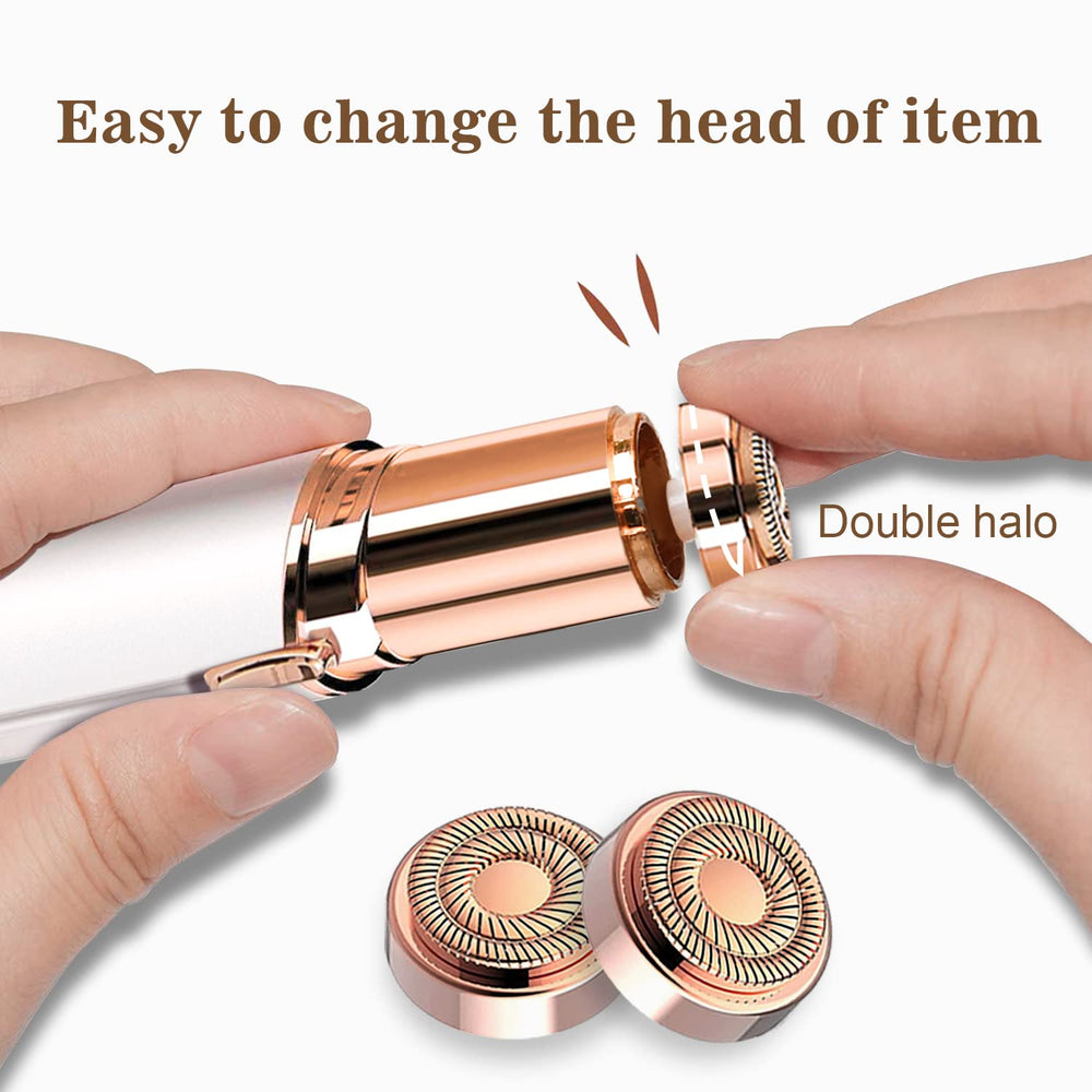 Innobeaut facial hair remover for chin used for delicate grooming.