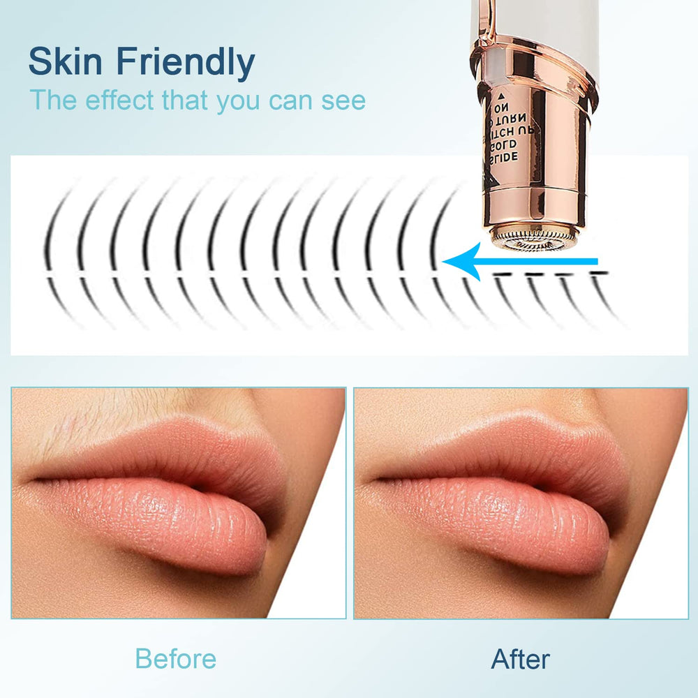 Innobeaut replacement heads for ongoing precision in facial hair removal.