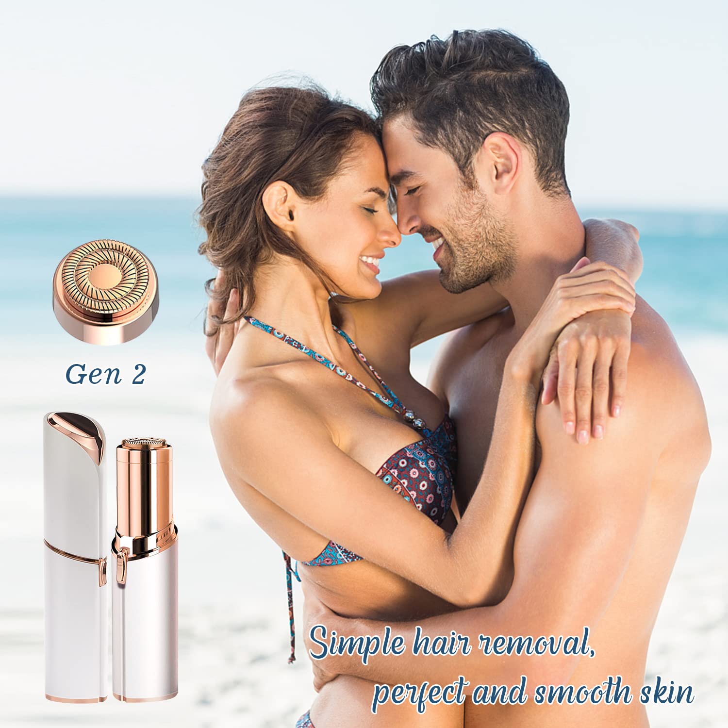 Innobeaut six-head packaging for convenient replacements.
