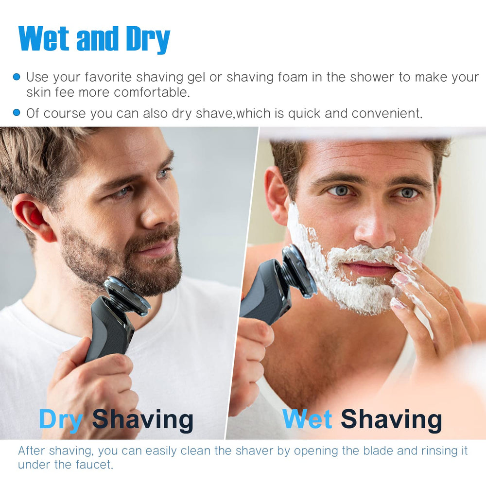 innobeaut SH50 replacement head in-use shave scenario, close and comfortable.