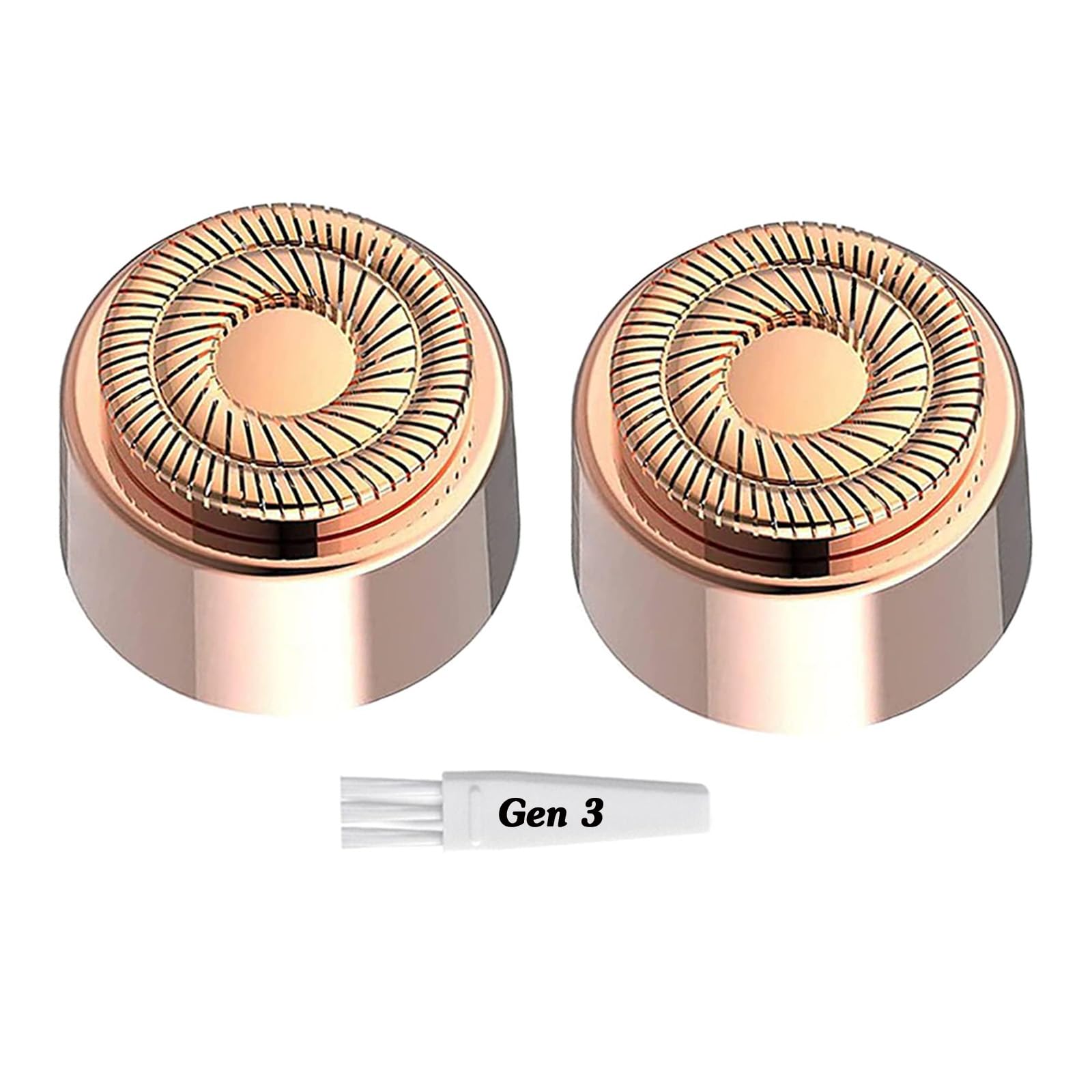 INNOBEAUT Gen3 replacement head for Flawless razor, precise peach fuzz removal.