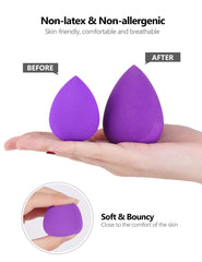 InnoGear rounded-end sponge covers large areas quickly for even application.