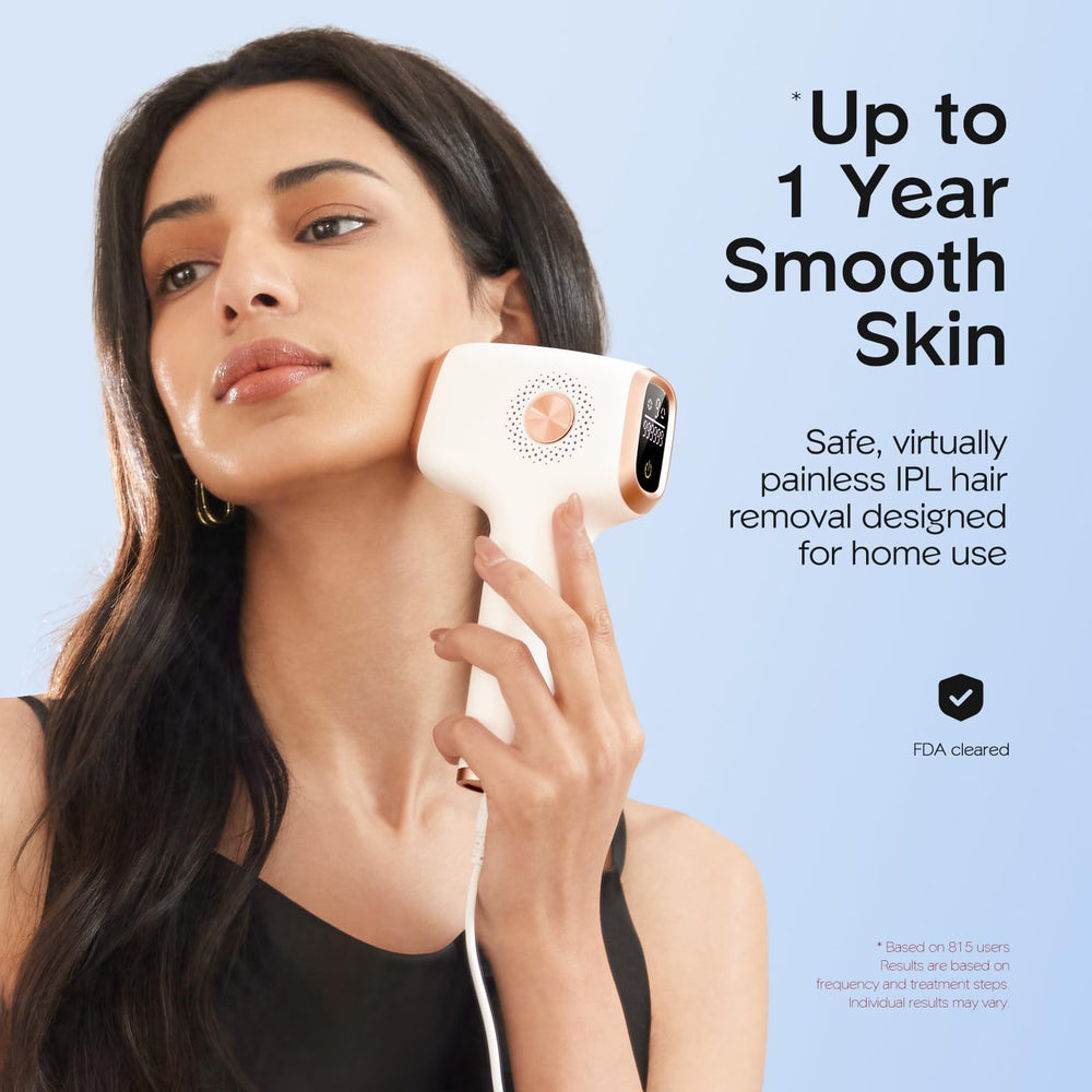 INNZA IPL device side profile showing compact handheld design