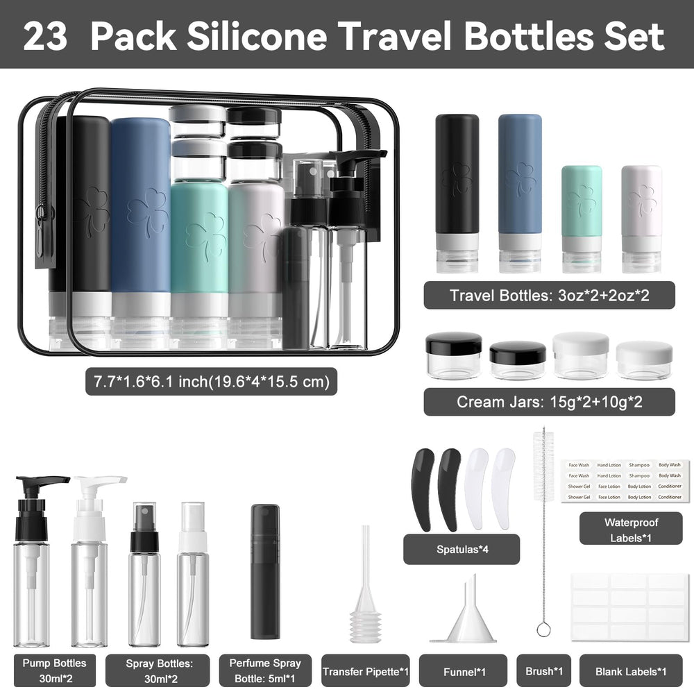 Premium BPA-free silicone bottles with leak-proof design