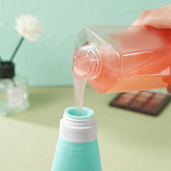 INSFIT BPA-free silicone bottles safeguard contents while remaining flexible and durable