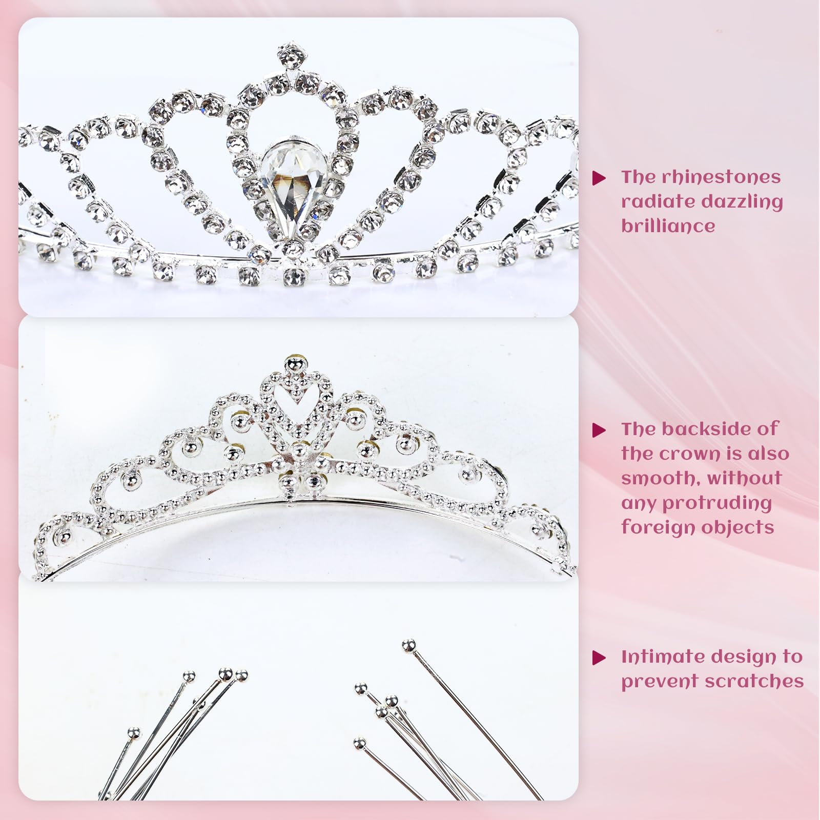 inSowni diadema brillo discreto para ocasiones formales
