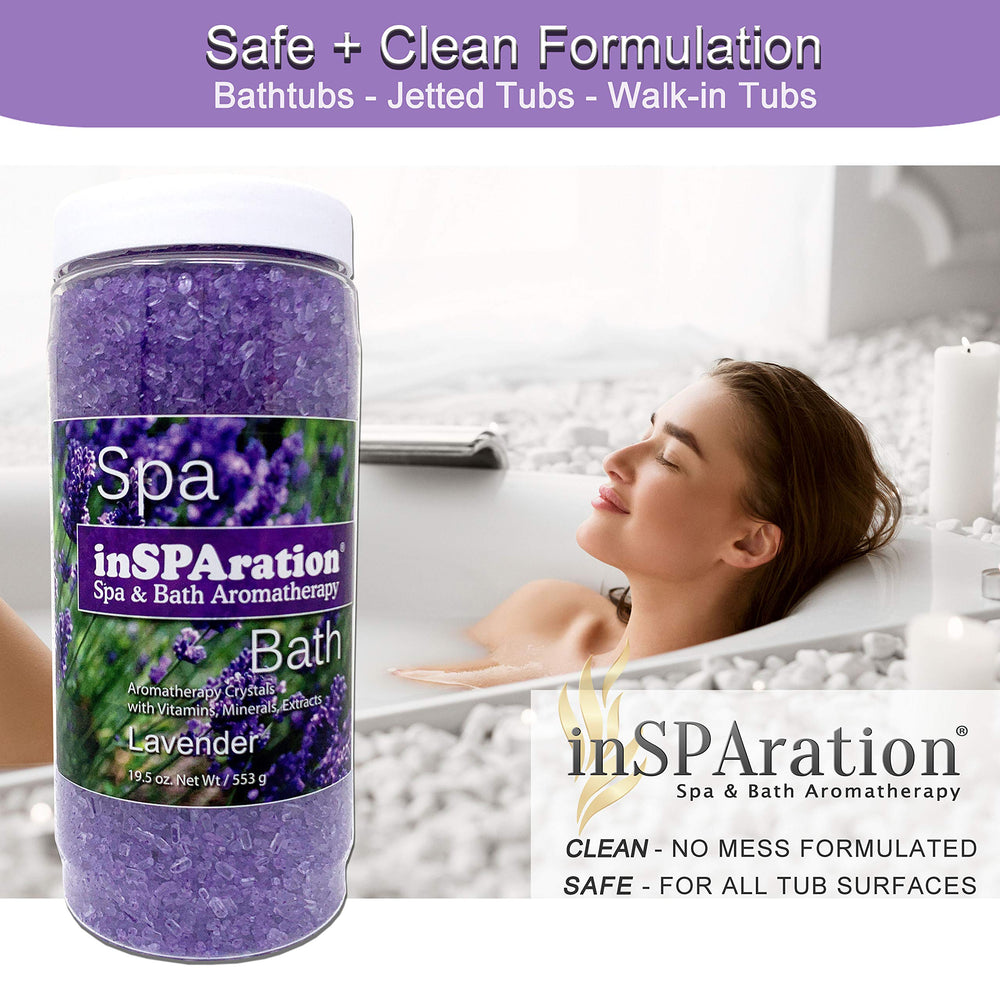 InSPAration Lavanda: cristales-olores, enmascaran olores químicos.